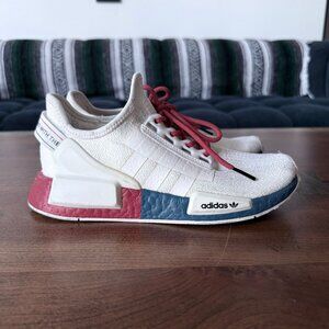 Adidas NMD_R1 V2 'White Lush Red Blue'